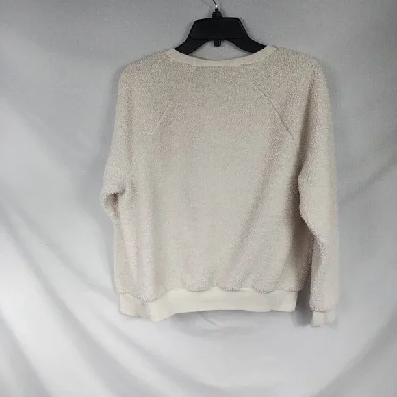 Universal Thread Cozy Cream Sweatshirt Women's Size Small - Picture 6 of 8